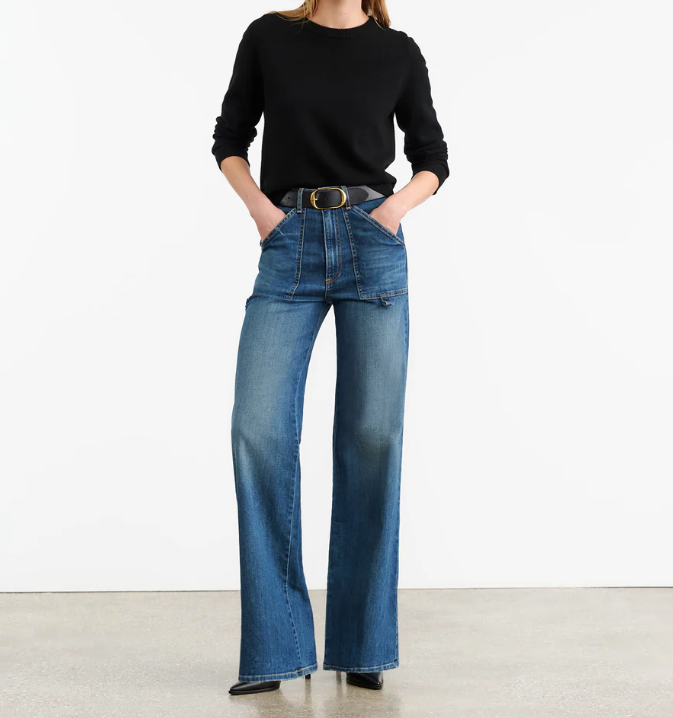 Nora Cashmere Sweater-Sweaters-Nili Lotan-Black-XS-Mercantile Portland