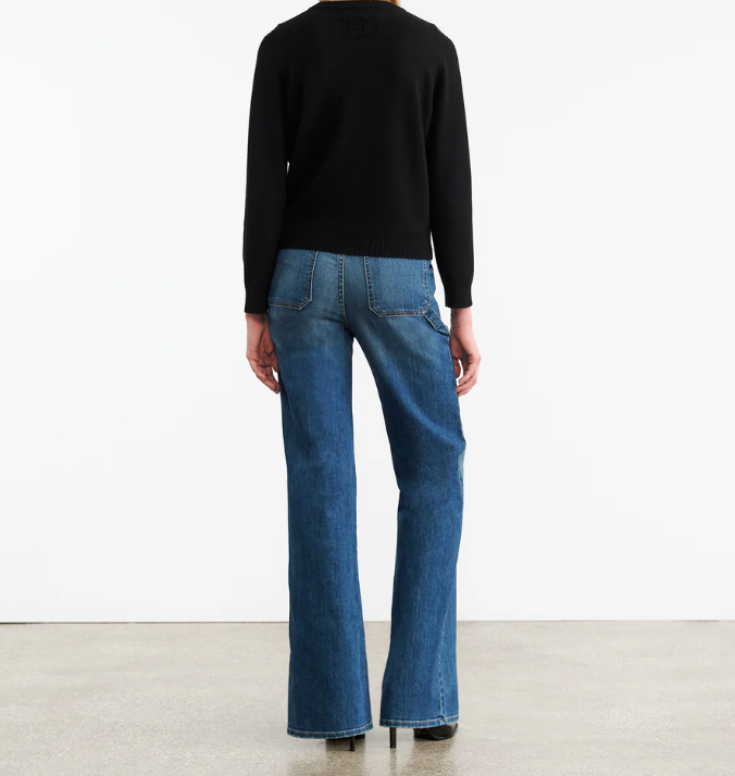 Nora Cashmere Sweater-Sweaters-Nili Lotan-Black-XS-Mercantile Portland