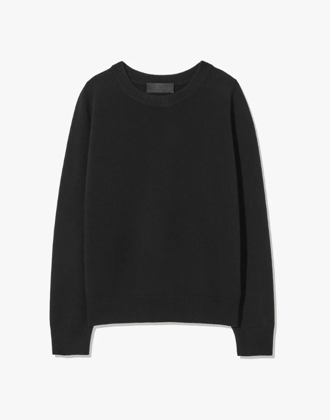 Nora Cashmere Sweater-Sweaters-Nili Lotan-Black-XS-Mercantile Portland