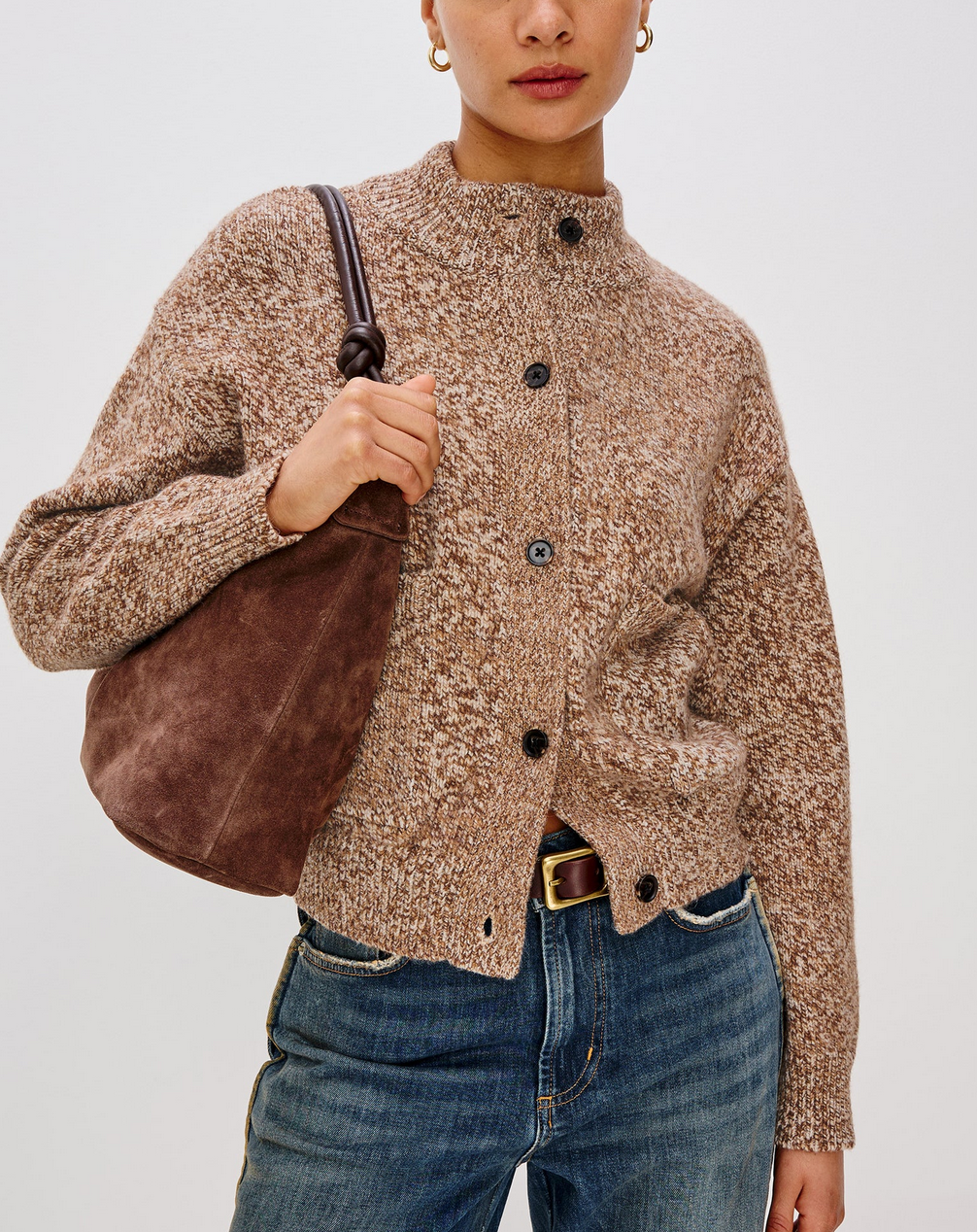 Olvera Sweater-Sweaters-Rails-Umber Marl-XS-Mercantile Portland