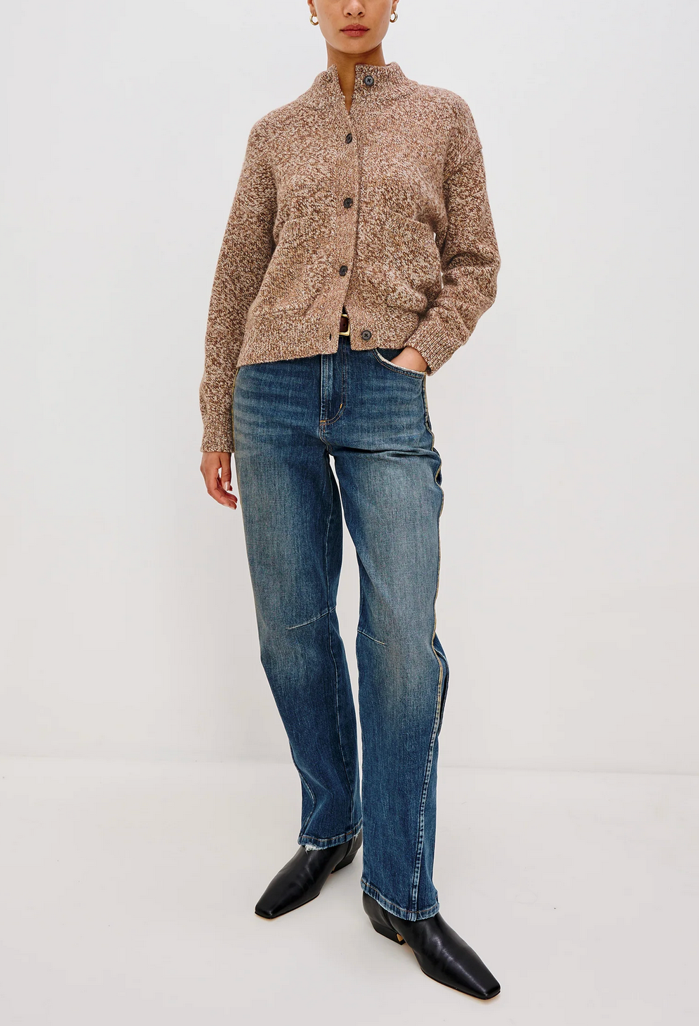 Olvera Sweater-Sweaters-Rails-Umber Marl-XS-Mercantile Portland