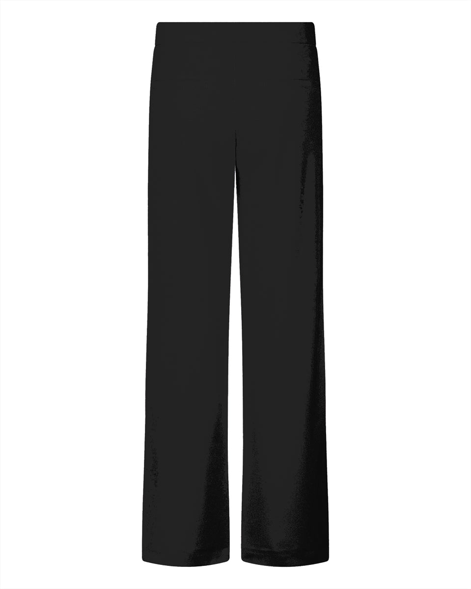 Palina Crepe Long-Pants-Raffaello Rossi-Black-00-Mercantile Portland