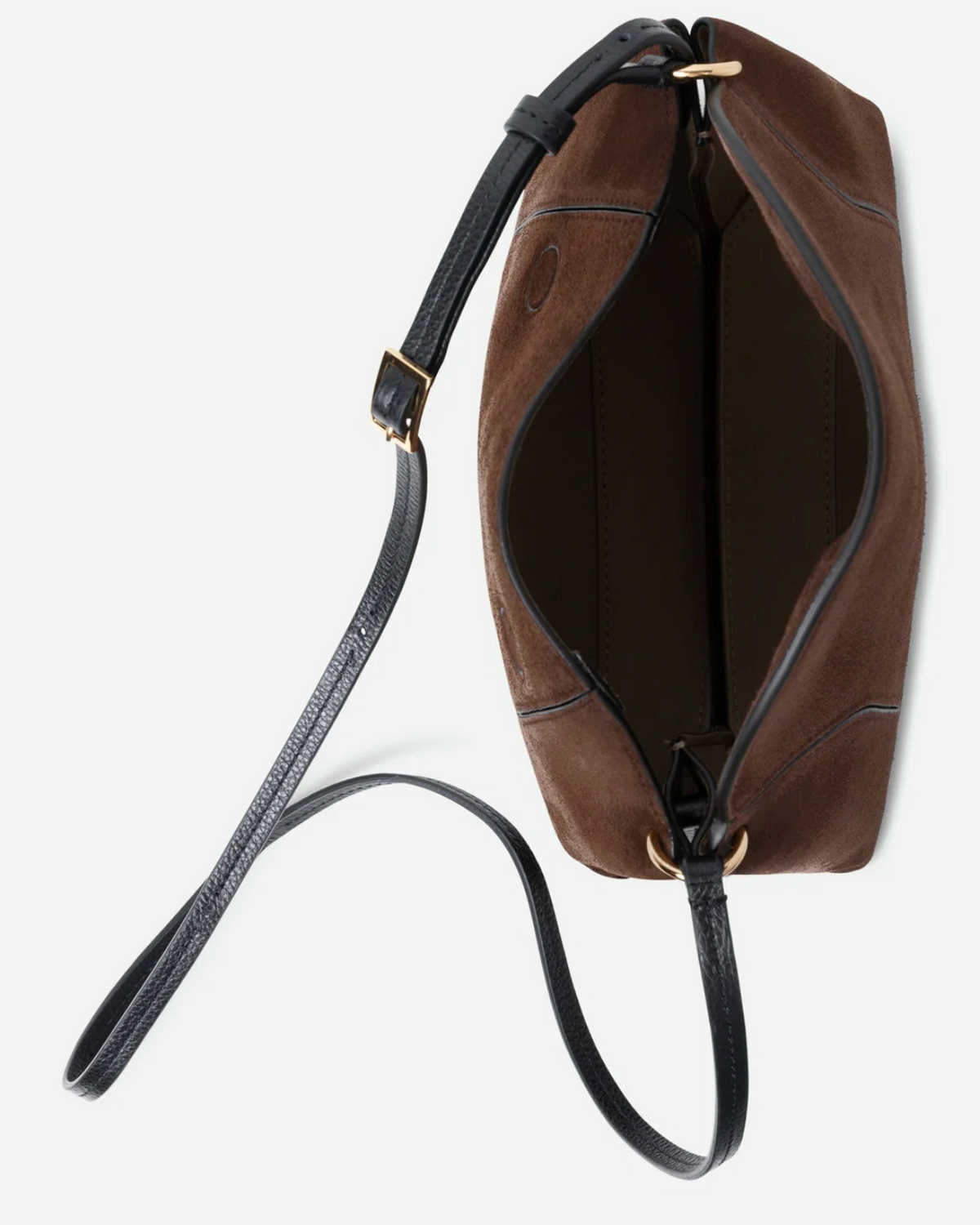 Penelope Slouch Bag in Palissander Suede-Handbags-Wandler-Palissander-OS-Mercantile Portland