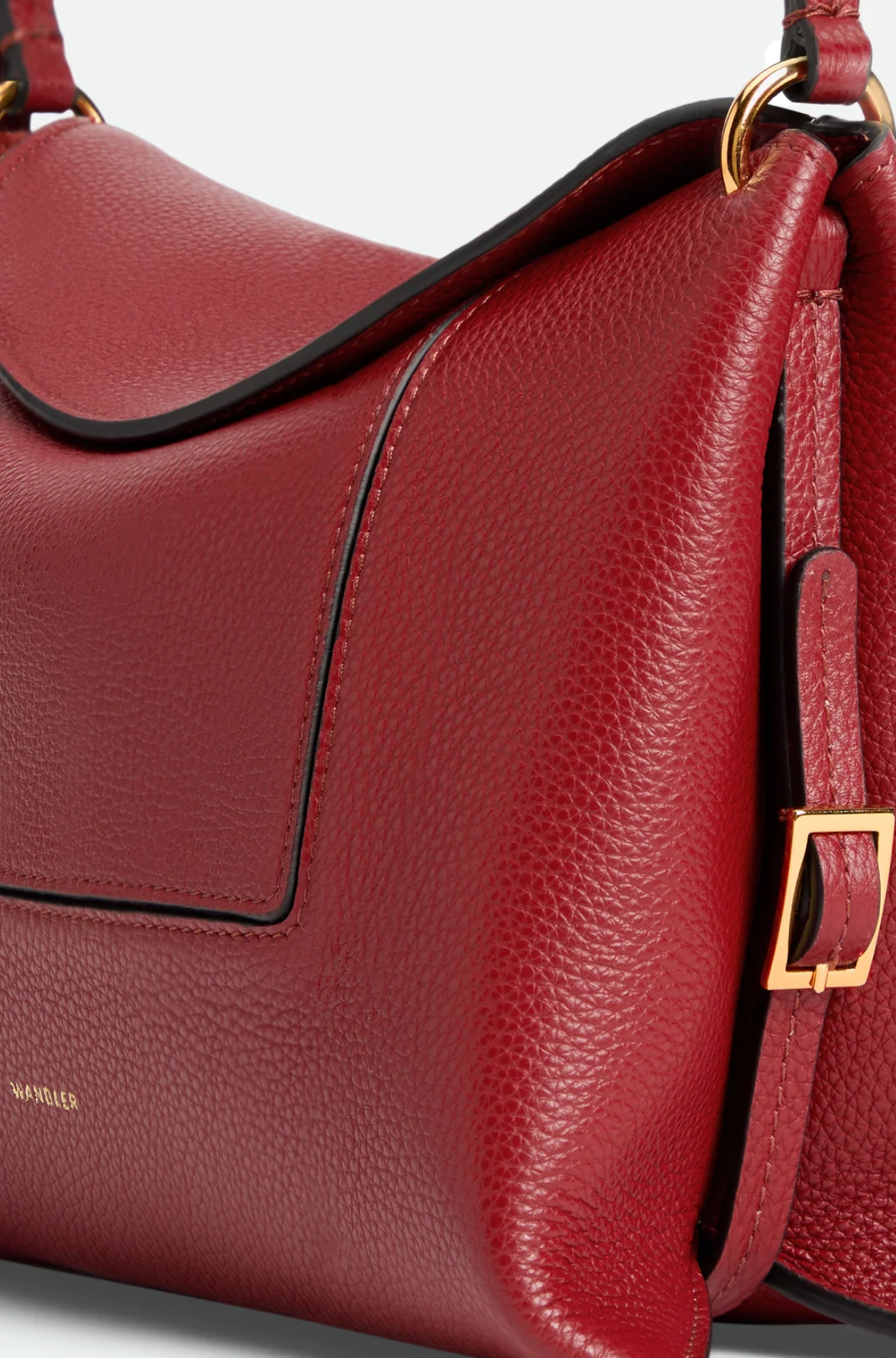 Penelope Slouch Bag in Scarlet Crust-Handbags-Wandler-Scarlet Crust-OS-Mercantile Portland
