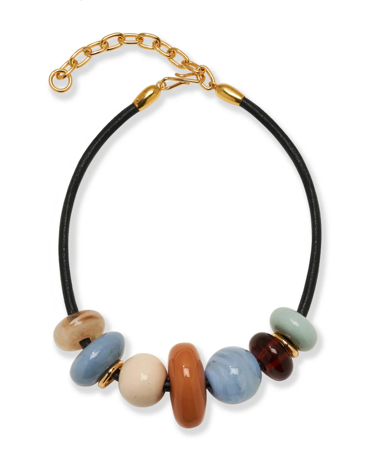 Piedra Necklace-Jewelry-Lizzie Fortunato-Clay-OS-Mercantile Portland