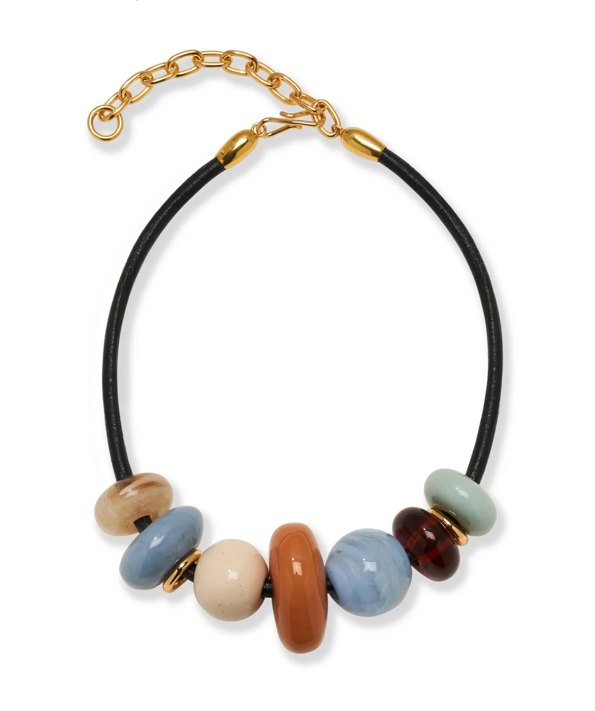 Piedra Necklace-Jewelry-Lizzie Fortunato-Clay-OS-Mercantile Portland