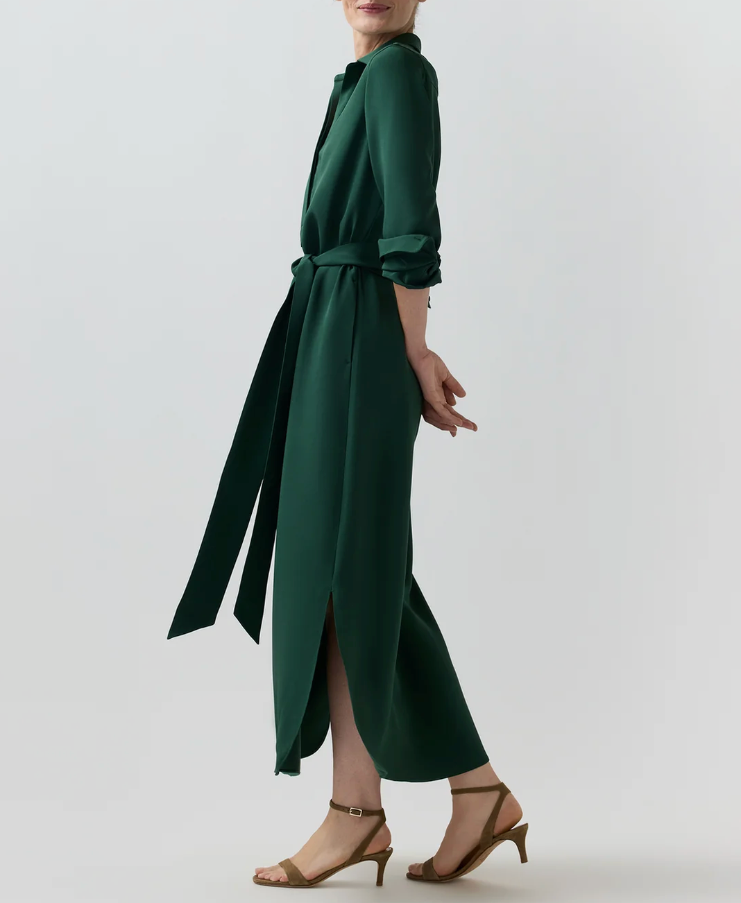 Piper Maxi Dress in Hunter-Dresses-Mashburn-Hunter-XS-Mercantile Portland