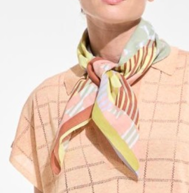 Pollen Scarf in Pastel-Scarves and Wraps-MAPOESIE-Pastel-OS-Mercantile Portland