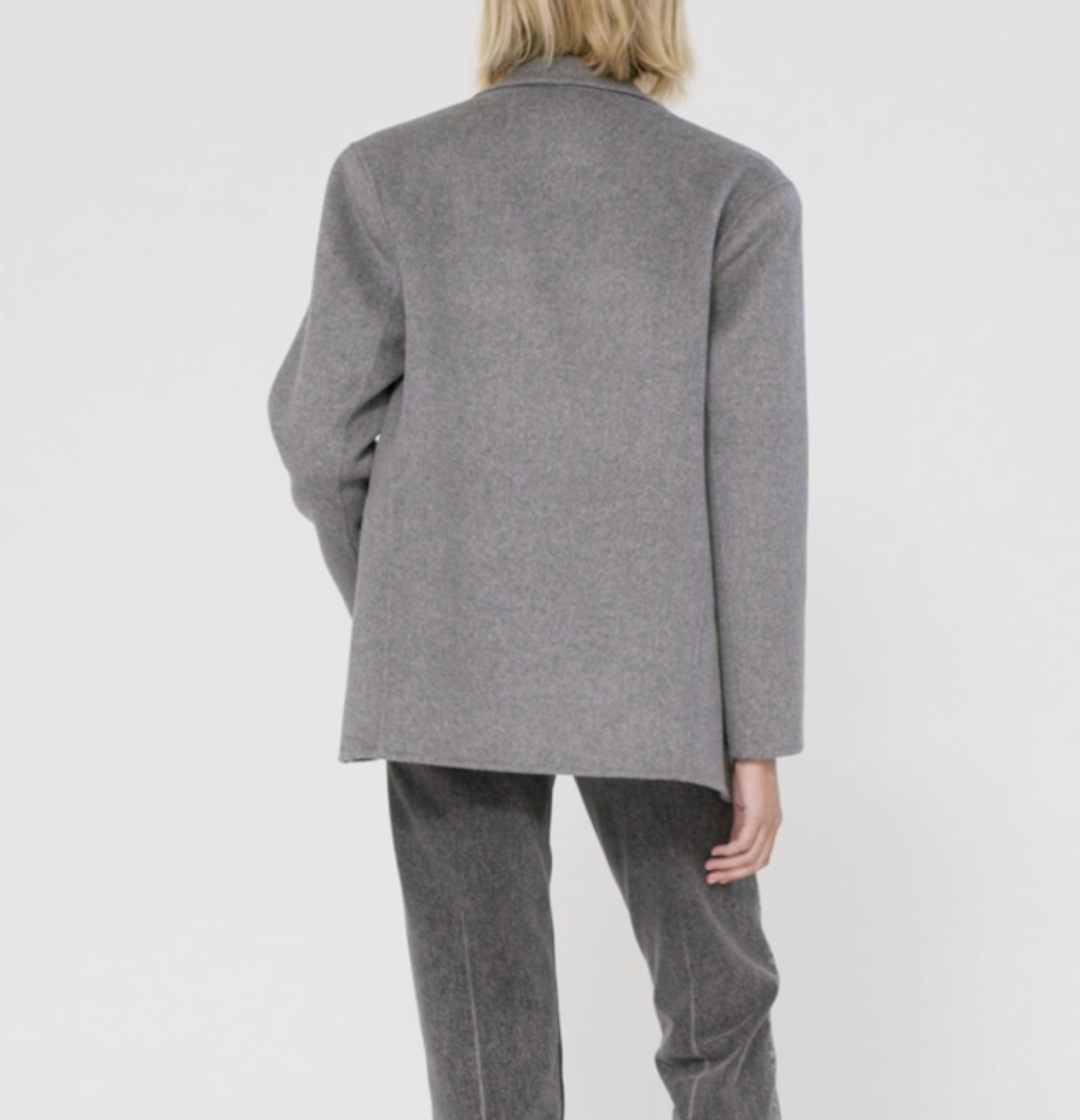 Quinn Blazer in Heather Grey-Jackets-Anine Bing-Heather Grey-XS-Mercantile Portland