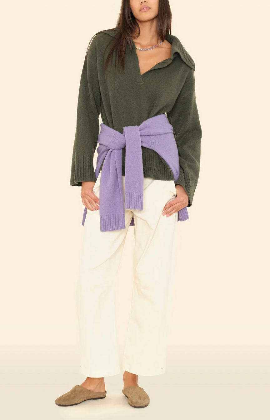 Rancho Pant-Pants-Xirena-Army Green-25-Mercantile Portland