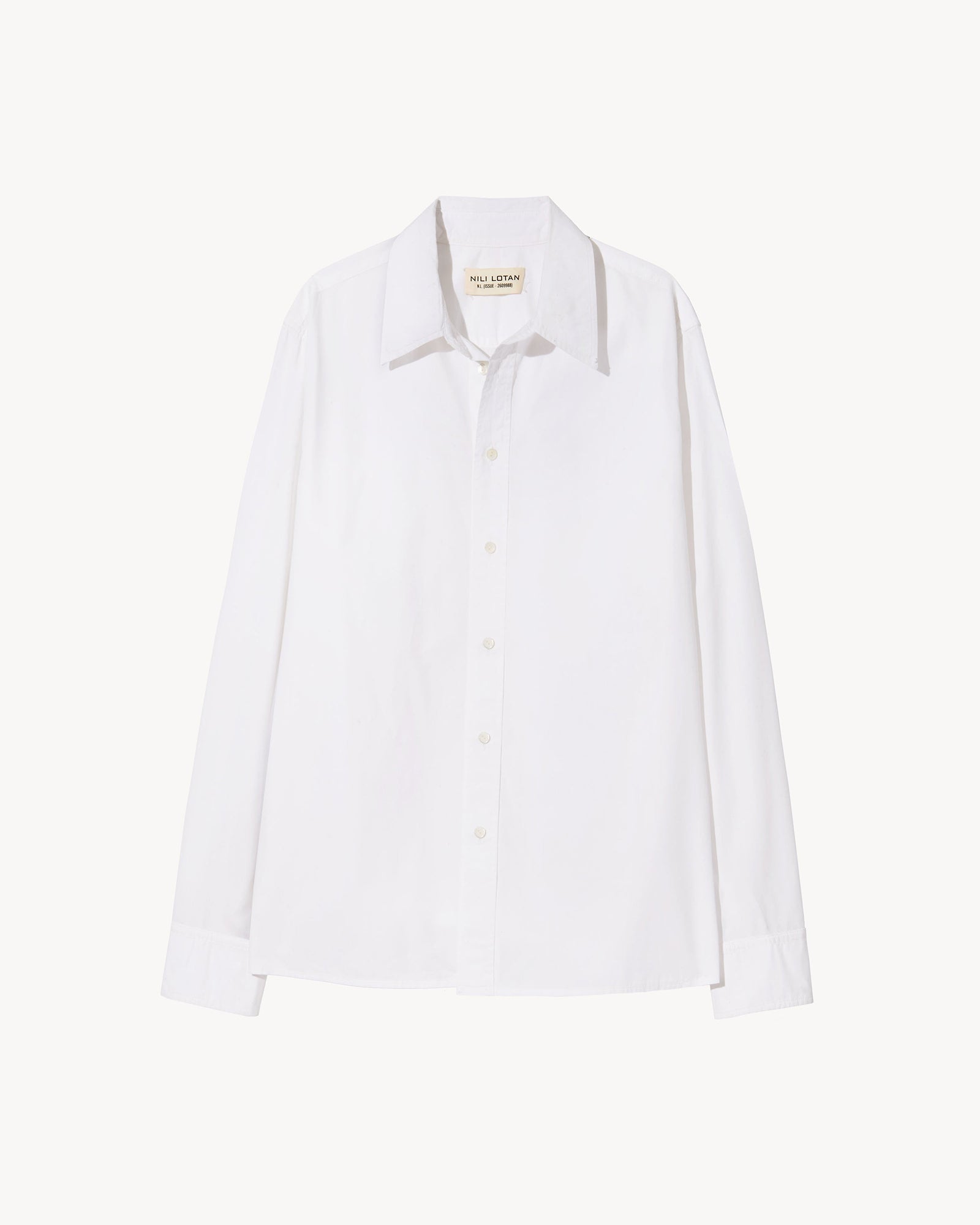 Raphael Classic Shirt-Shirts-Nili Lotan-White-XS-Mercantile Portland