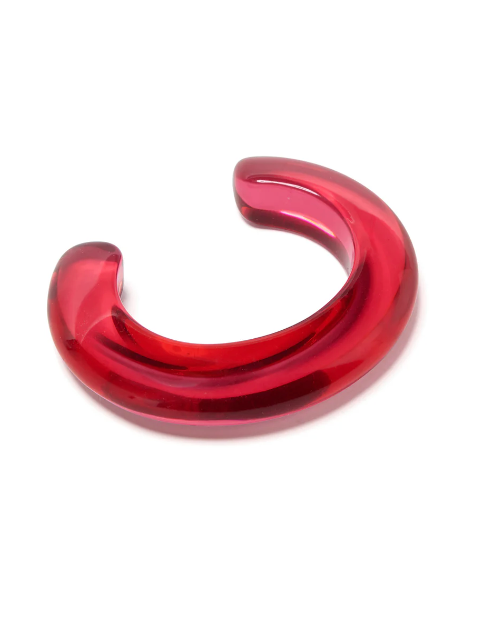Ridge Cuff-Jewelry-Lizzie Fortunato-Magenta-OS-Mercantile Portland