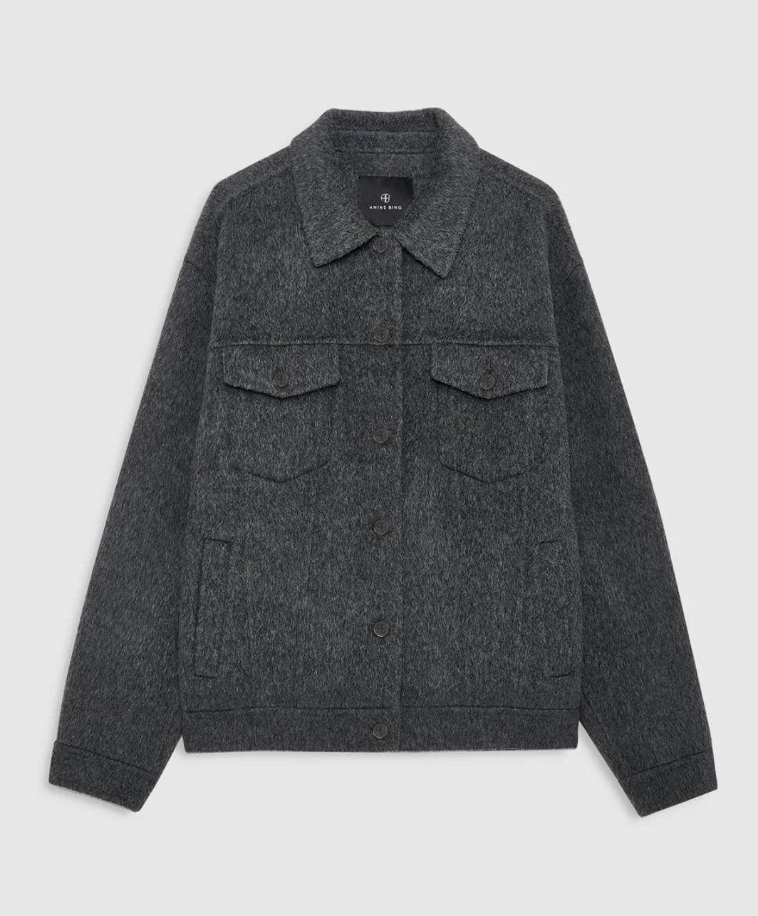 Rory Jacket in Dark Grey-Jackets-Anine Bing-Dark Grey-XS-Mercantile Portland
