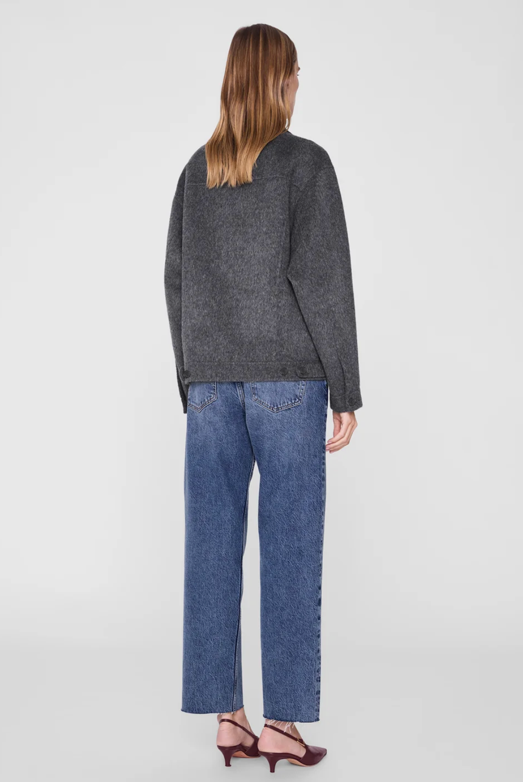 Rory Jacket in Dark Grey-Jackets-Anine Bing-Dark Grey-XS-Mercantile Portland