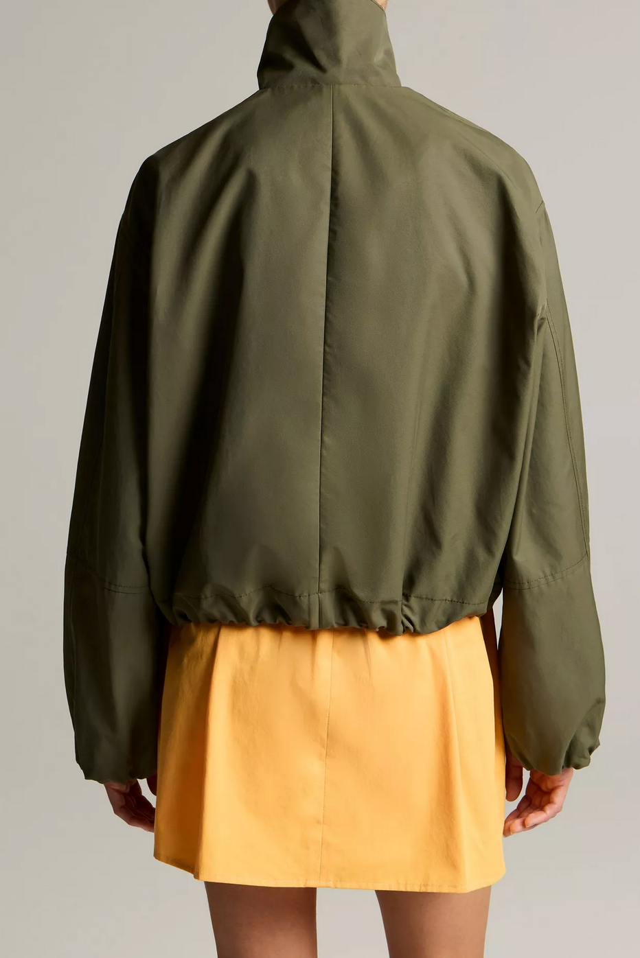 Sculpted Parachute Jacket in Pine Grove-Jackets-Vince-Pine Grove-S-Mercantile Portland