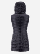 Serena Hooded Vest-Outerwear-Herno-Grey-40-Mercantile Portland