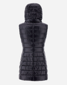 Serena Hooded Vest-Outerwear-Herno-Grey-40-Mercantile Portland