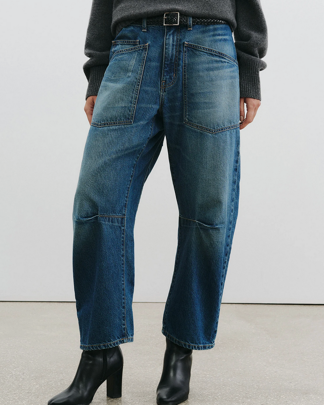 Shon Jean in Bedford Wash-Denim-Nili Lotan-Bedford Wash-23-Mercantile Portland