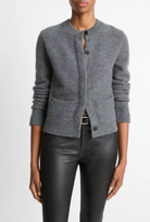 Shrunken Cardigan-Clothing-Vince-Heather Graphite-XXS-Mercantile Portland