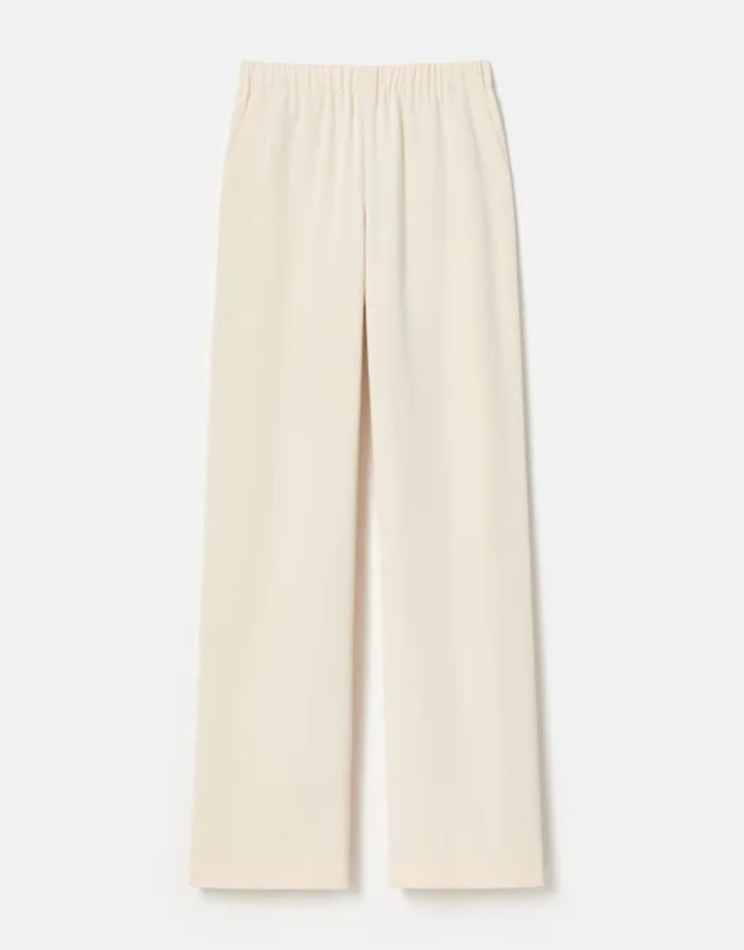 Silk Crepe de Chine Perry Pant-Pants-Lafayette 148-Raffia-XS-Mercantile Portland