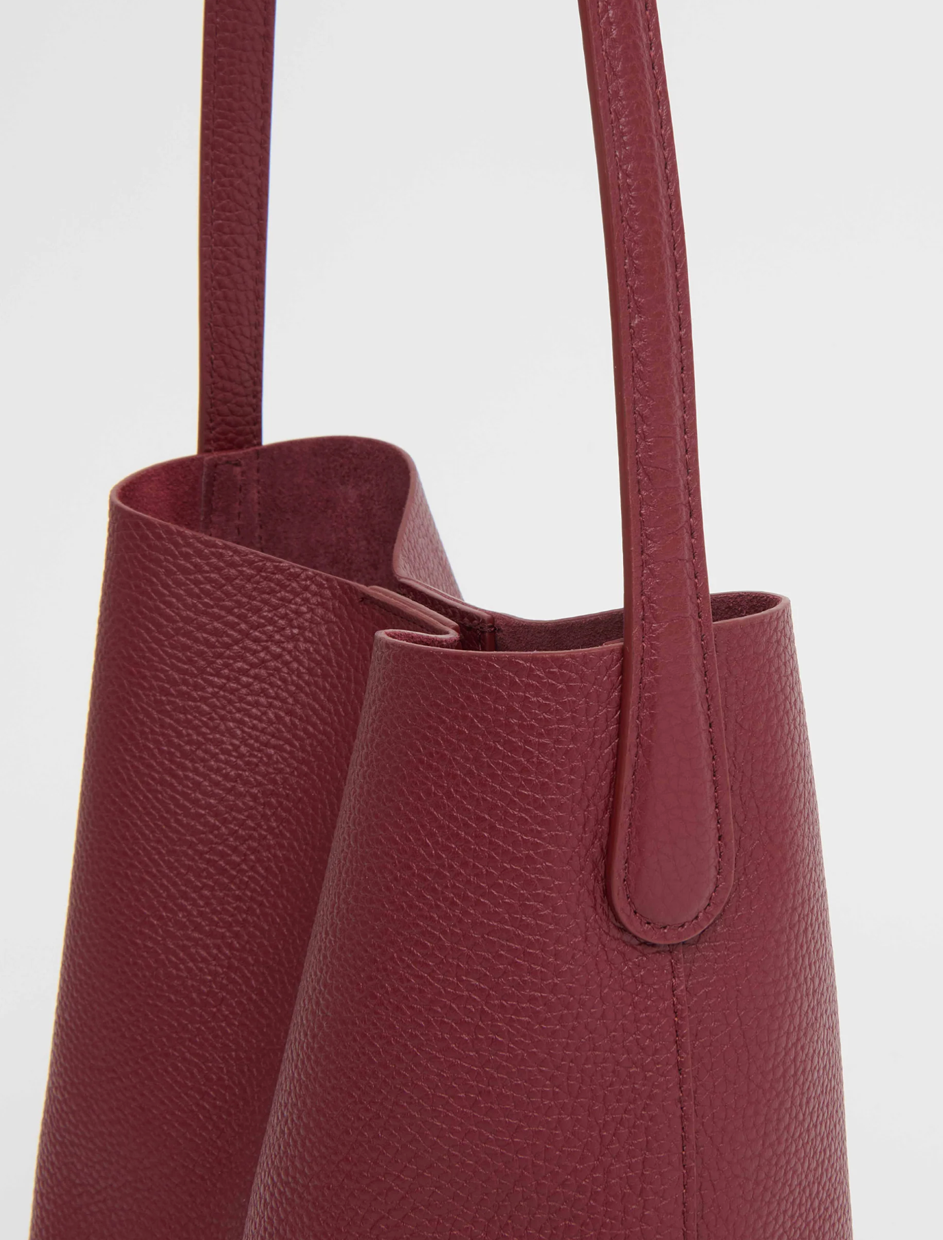 Small Everyday Cabas-Handbags-Mansur Gavriel-Oxblood-OS-Mercantile Portland