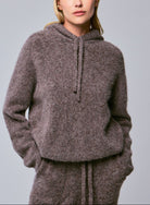 Soft Alpaca Hoodie-Sweaters-Majestic Filatures-BISON-1-Mercantile Portland