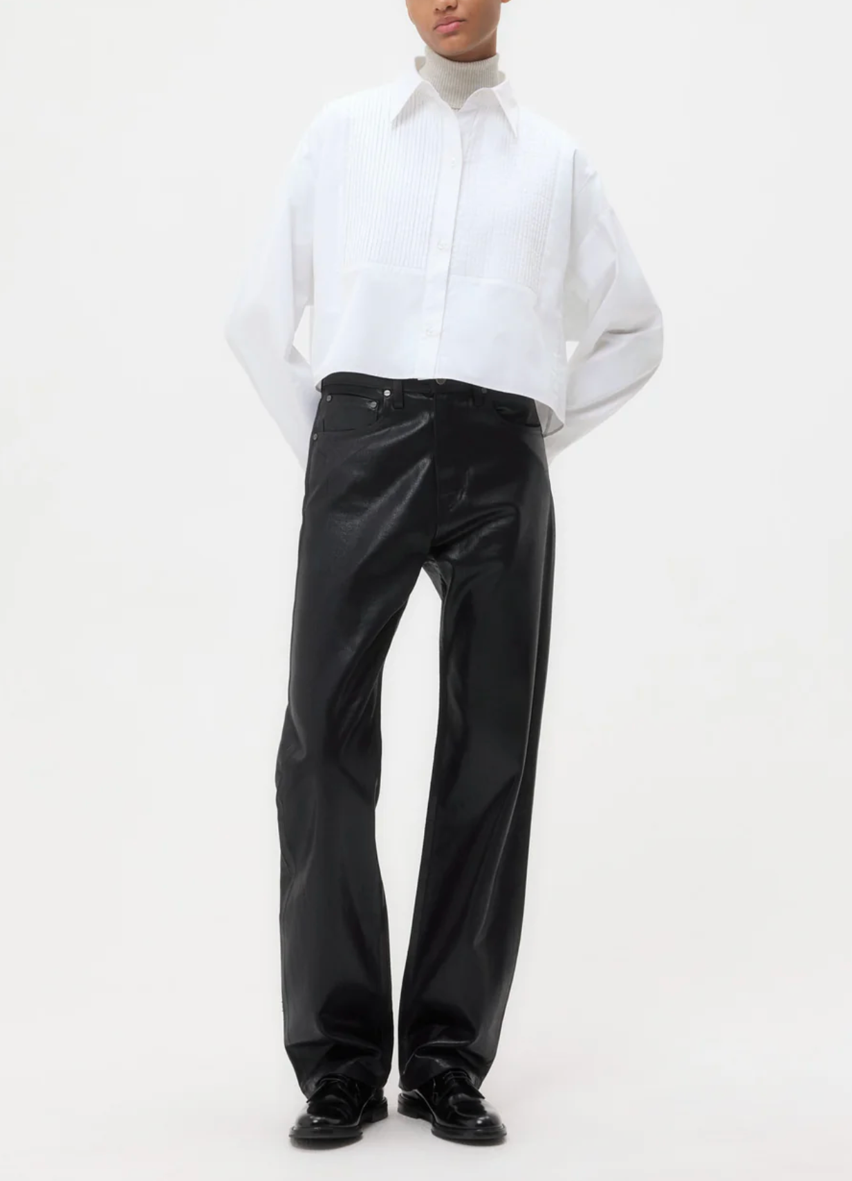 Soon to Be Ex with Bib-Shirts-TWP-White-P-Mercantile Portland