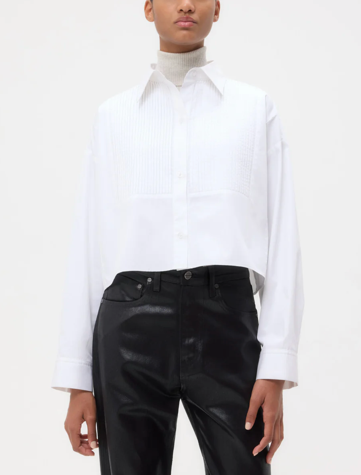 Soon to Be Ex with Bib-Shirts-TWP-White-P-Mercantile Portland