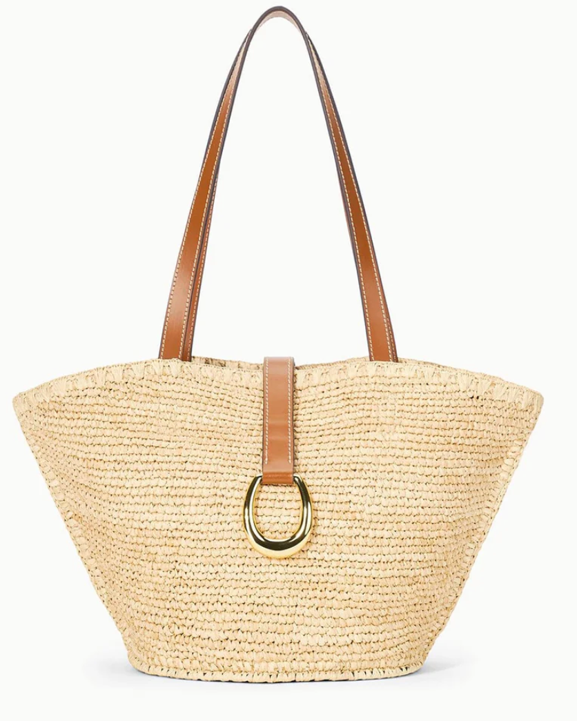 STAUD VISTA RAFFIA TOTE-Handbags-STAUD-NTTN-OS-Mercantile Portland