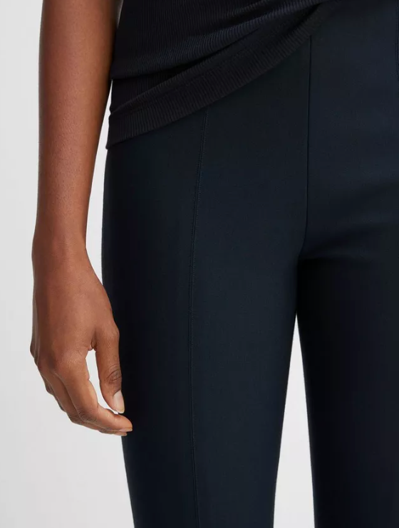 Stitch Front Seam Ponte Legging-Pants-Vince-Black-XXS-Mercantile Portland
