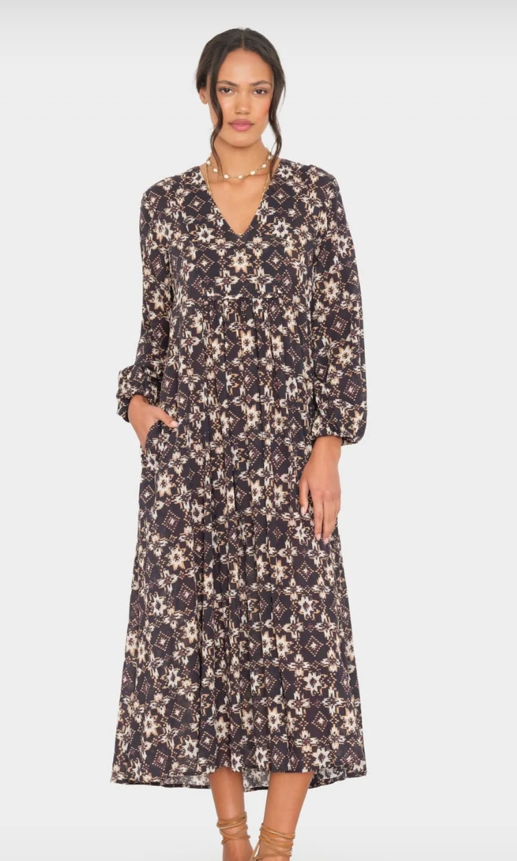 Talitha Dress-Clothing-Xirena-Blackrock-XS-Mercantile Portland