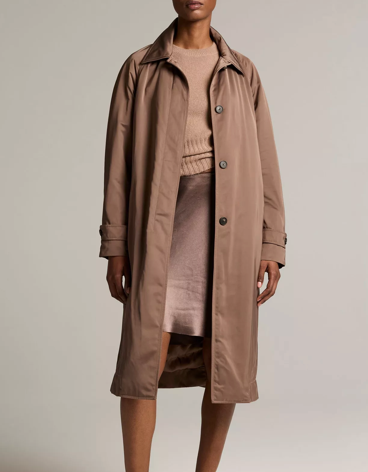 Technical Car Coat-Outerwear-Vince-Taupe Haze-XXS-Mercantile Portland