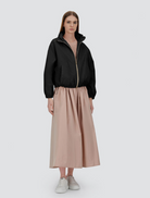 Techno Taffeta Jacket-Outerwear-Herno-Black-46-Mercantile Portland