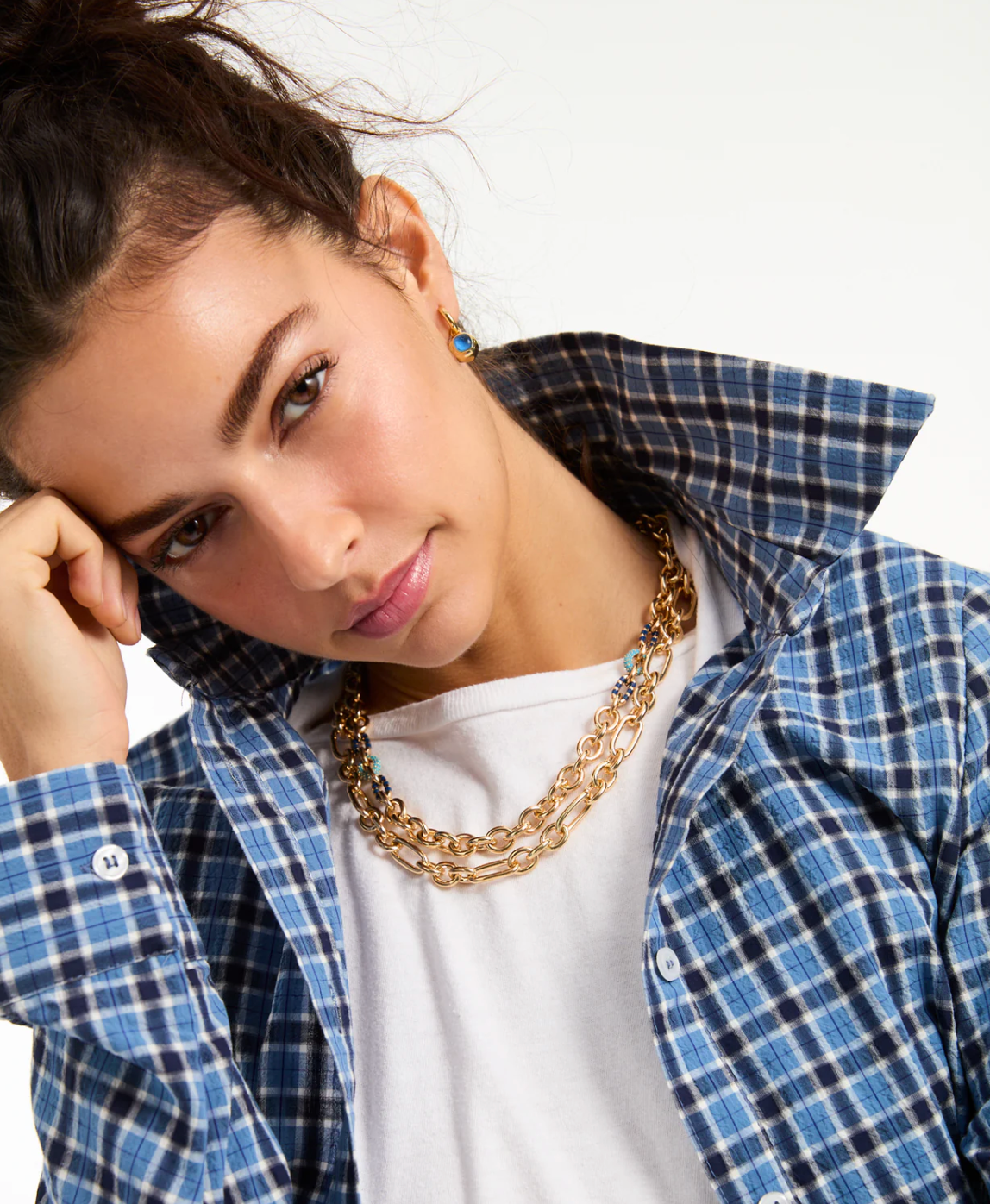 The Andiamo Link Necklace-Jewelry-Roxanne Assoulin-Gold-OS-Mercantile Portland