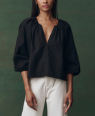 The Chariot Top-Clothing-The GREAT.-Black-0-Mercantile Portland