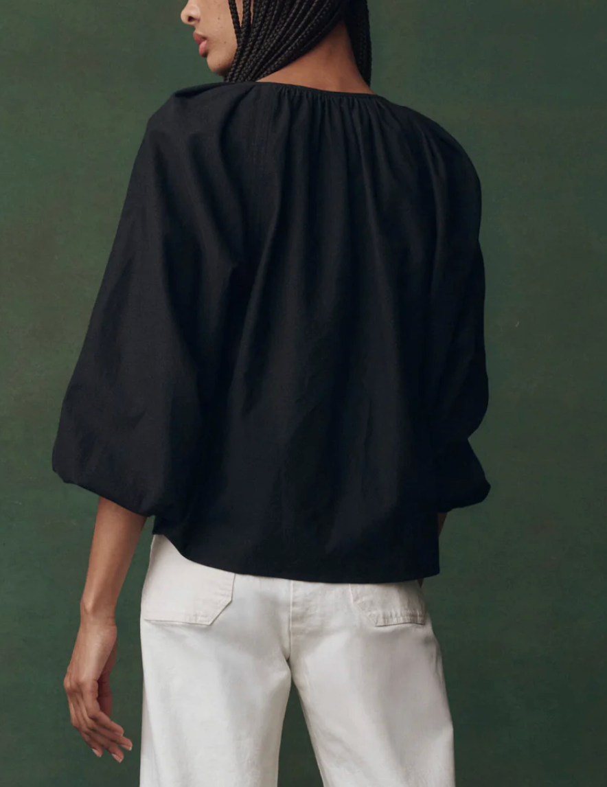 The Chariot Top-Clothing-The GREAT.-Black-0-Mercantile Portland