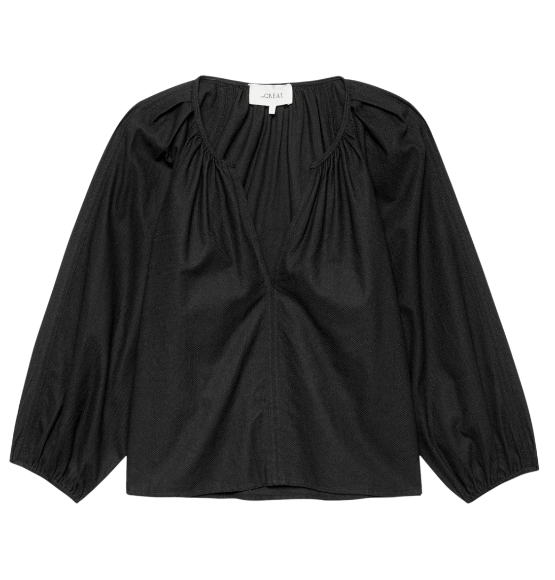 The Chariot Top-Clothing-The GREAT.-Black-0-Mercantile Portland
