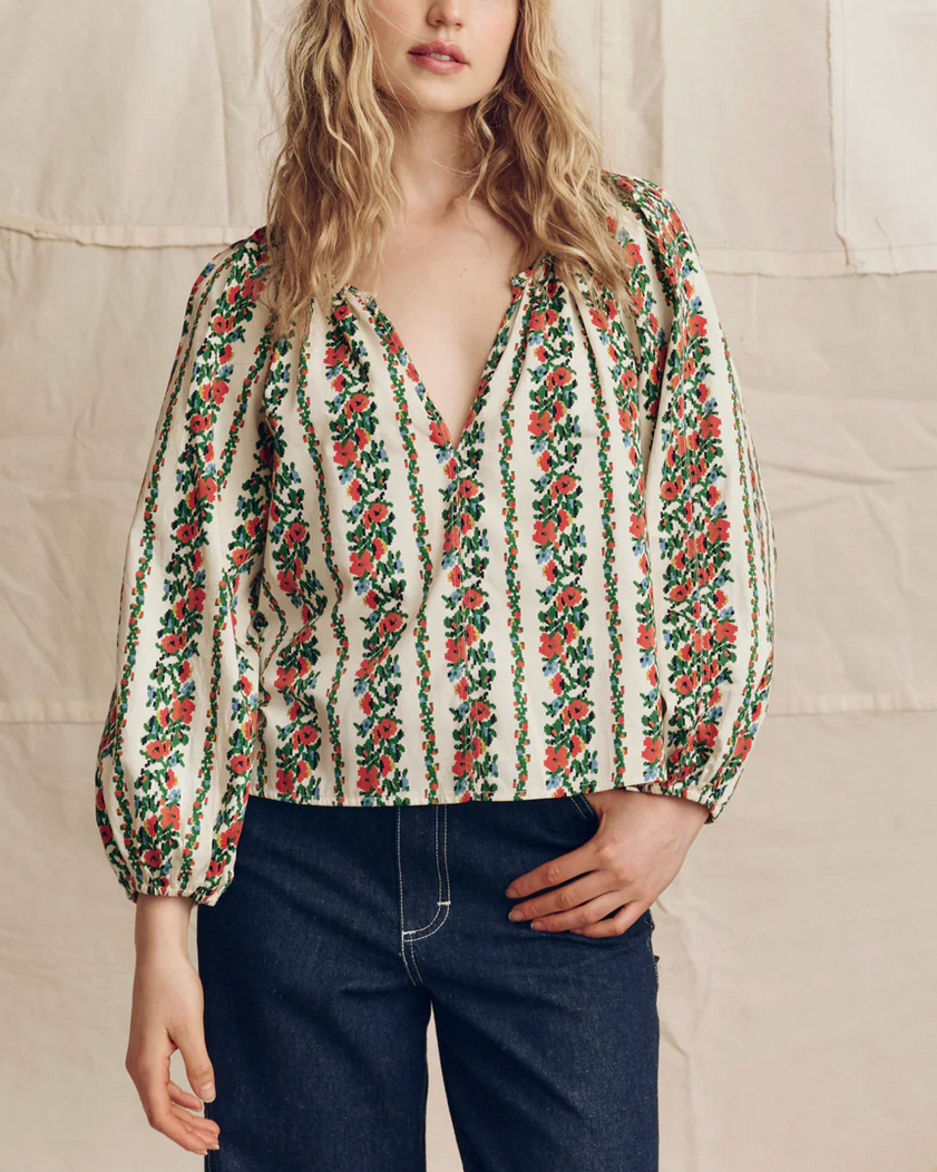 The Chariot Top-staging-The GREAT.-Tapestry Floral-0-Mercantile Portland