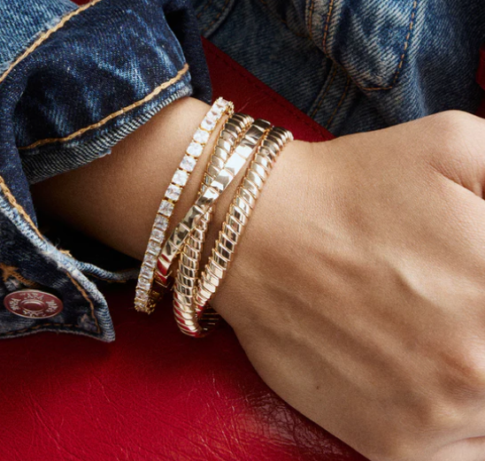 The Double Cobra Bracelet-Jewelry-Roxanne Assoulin-Gold-OS-Mercantile Portland