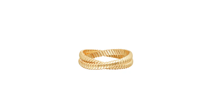 The Double Cobra Bracelet-Jewelry-Roxanne Assoulin-Gold-OS-Mercantile Portland