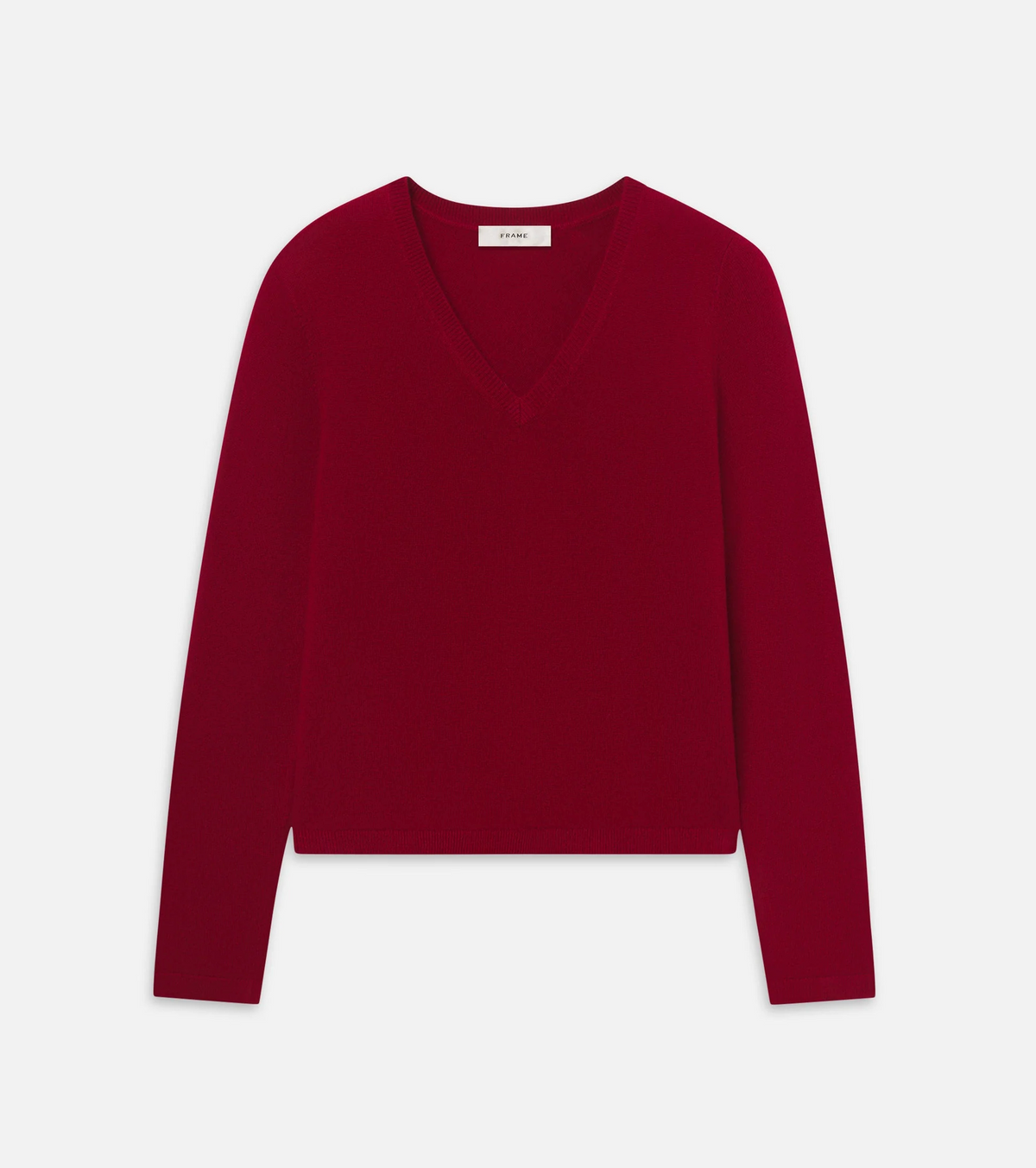 The Everyday Cashmere V-Neck in Paprika-Sweaters-Frame-Paprika-XS-Mercantile Portland