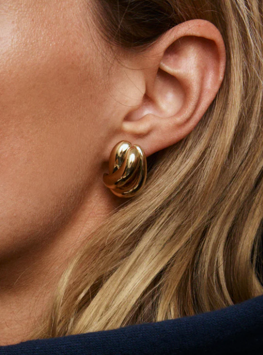 The Knot Earrings-Jewelry-Roxanne Assoulin-Gold-OS-Mercantile Portland