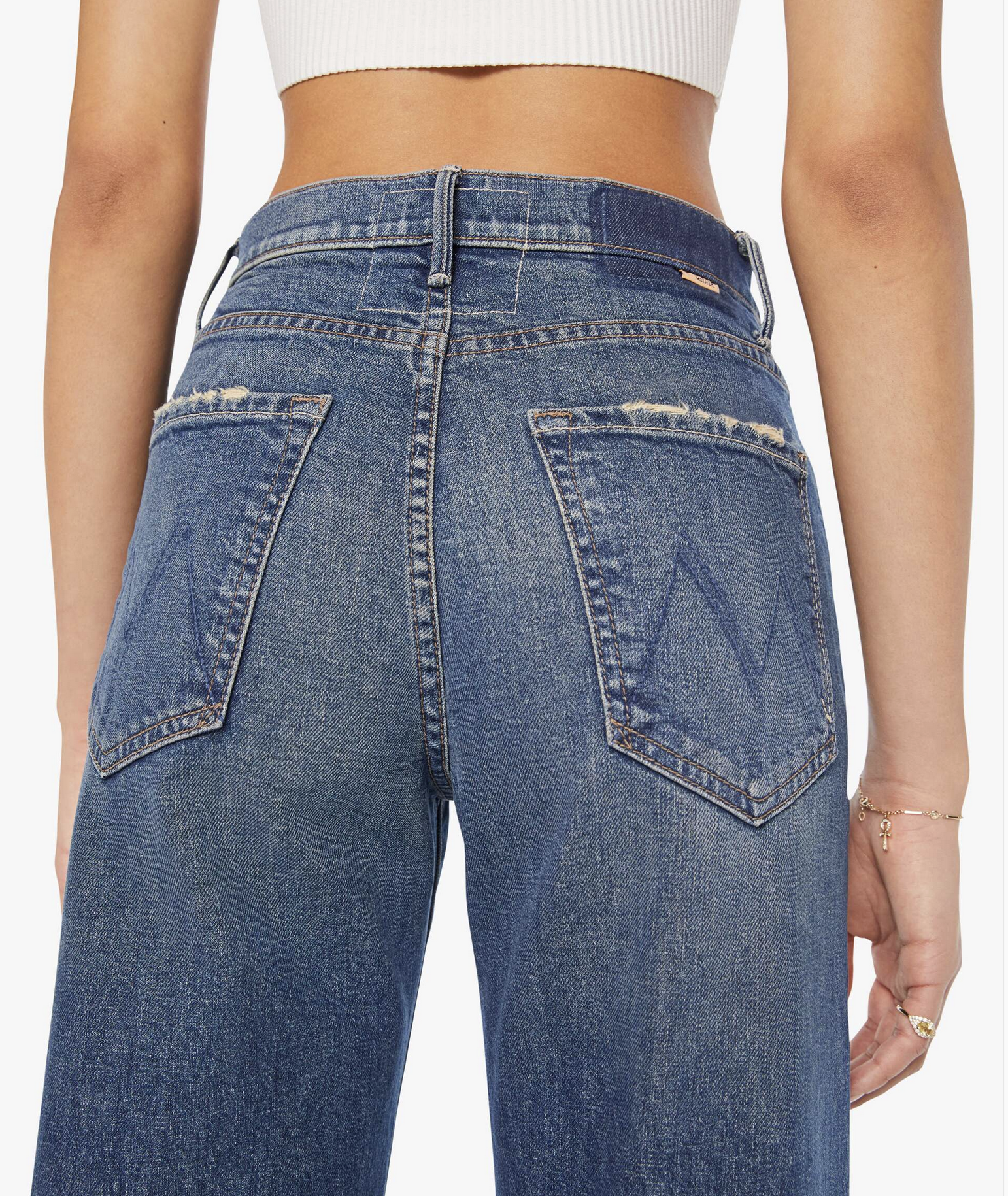 The Lasso Sneak in Punk Nouveau-Denim-MOTHER-Punk Nouveau-25-Mercantile Portland