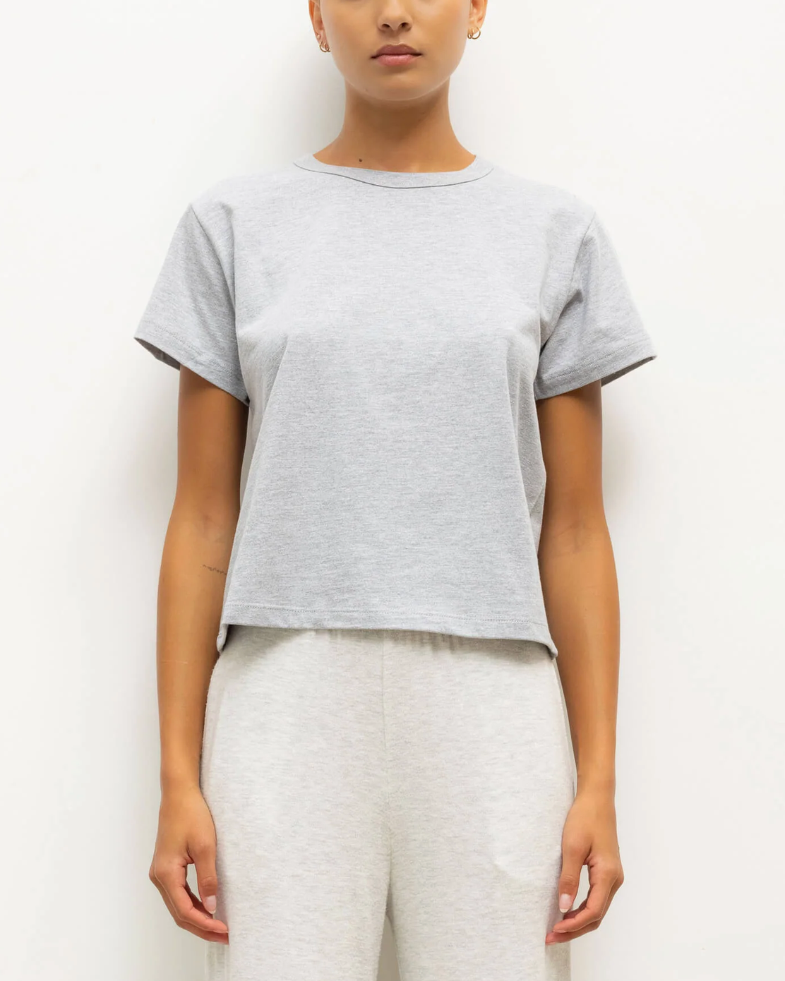 The Margo T-Shirt-T-Shirts-LESET-Heather Grey-XS-Mercantile Portland