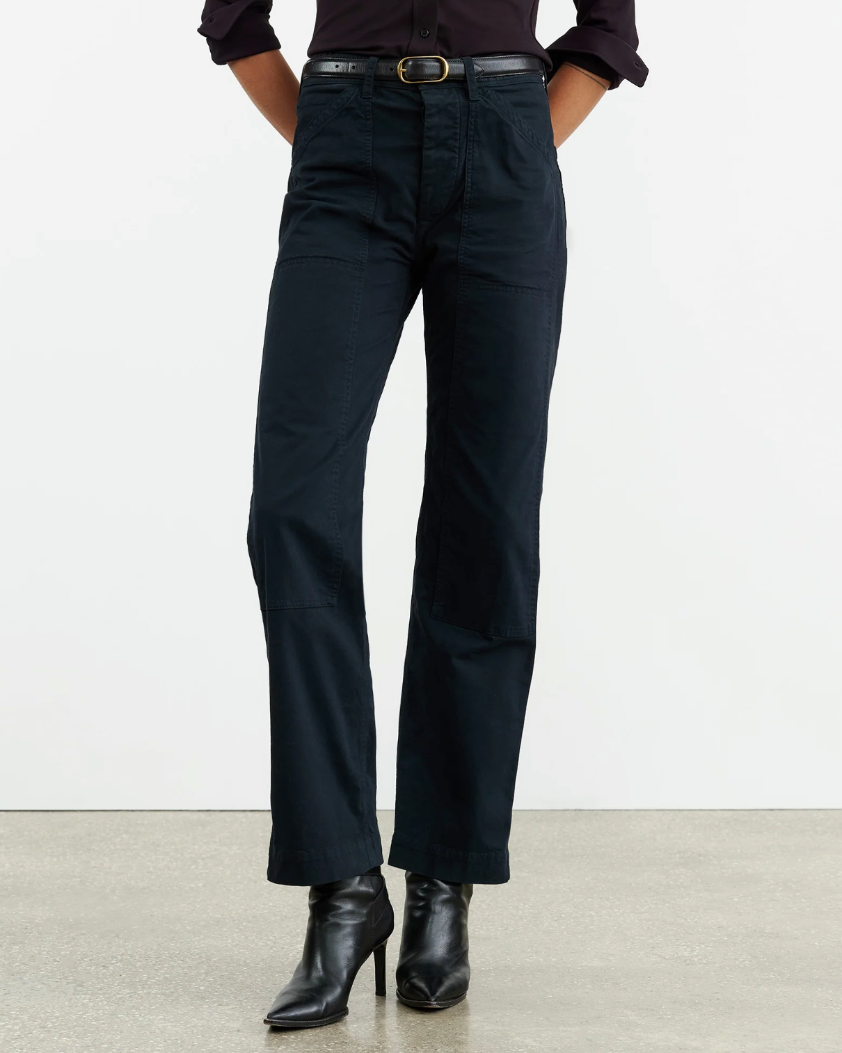 Tibault Pant-Pants-Nili Lotan-Midnight-00-Mercantile Portland