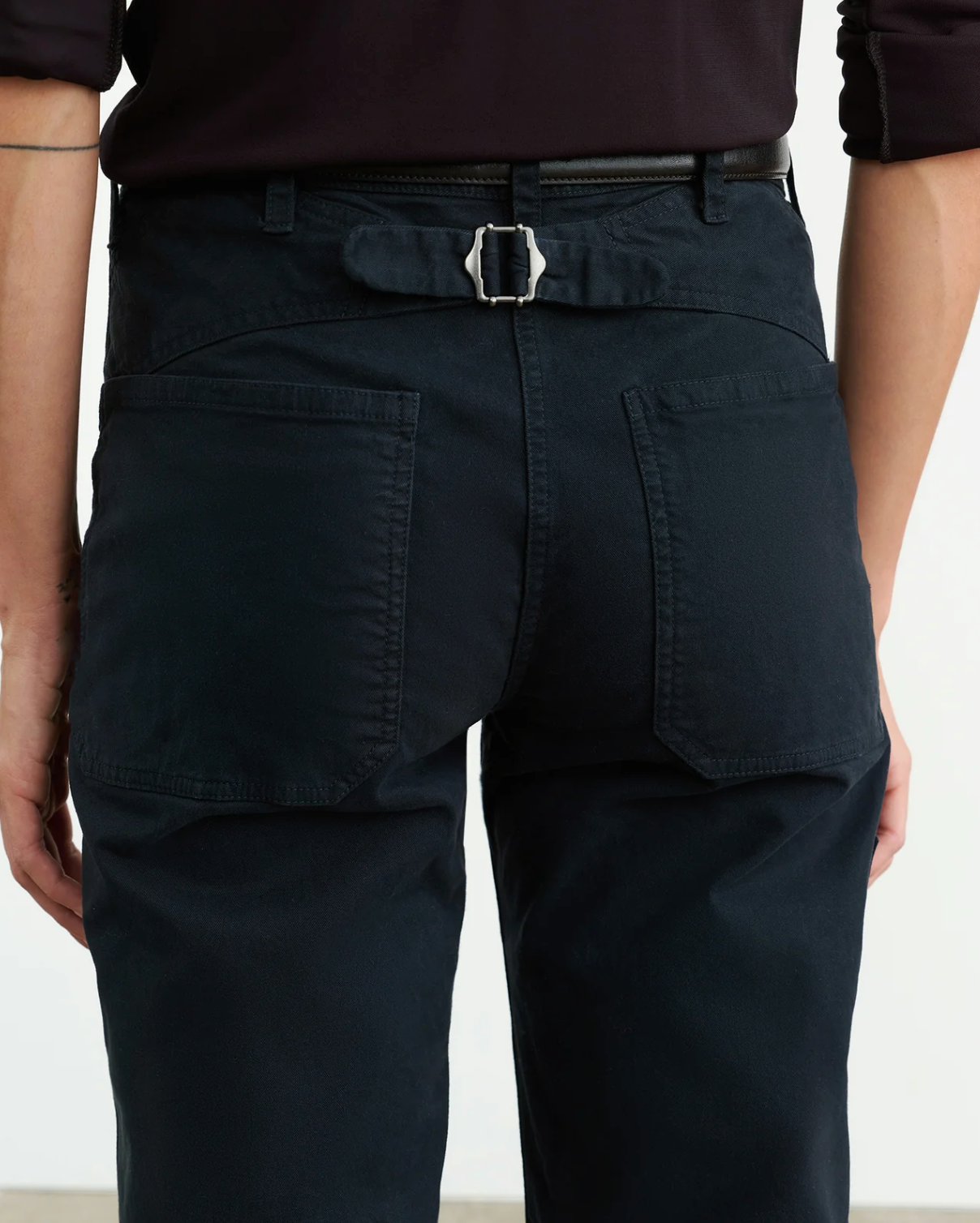 Tibault Pant-Pants-Nili Lotan-Midnight-00-Mercantile Portland