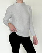 Time Funnel Knit Sweater-Clothing-Amina Rubinacci-Black-38-Mercantile Portland