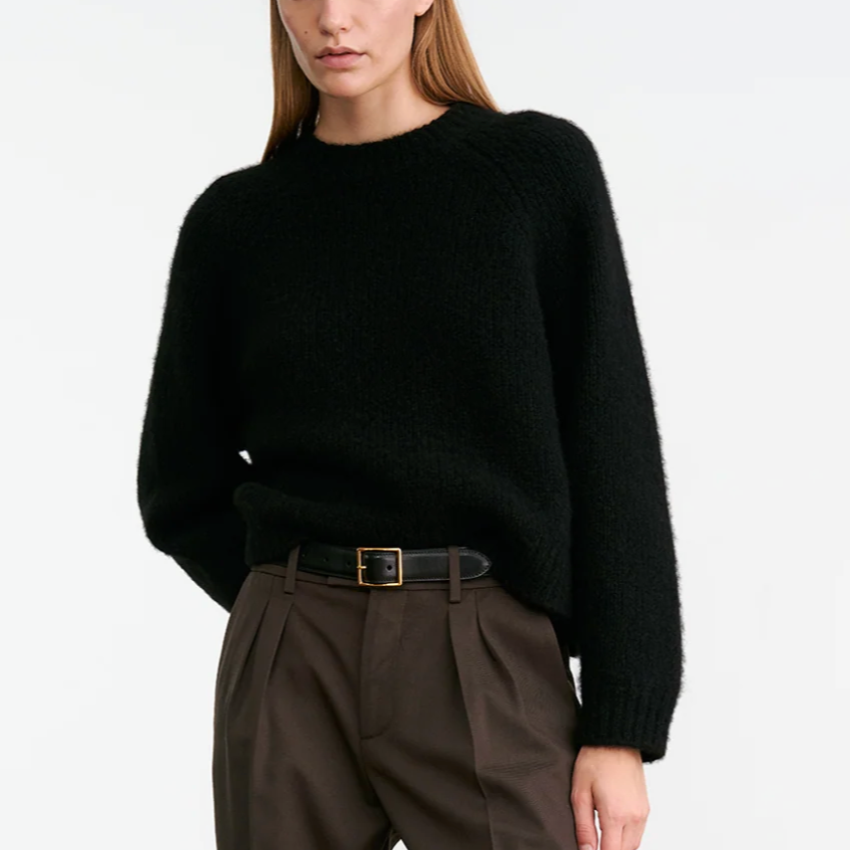 Tomaso Cashmere Sweater-Sweaters-Nili Lotan-Ivory-XS-Mercantile Portland