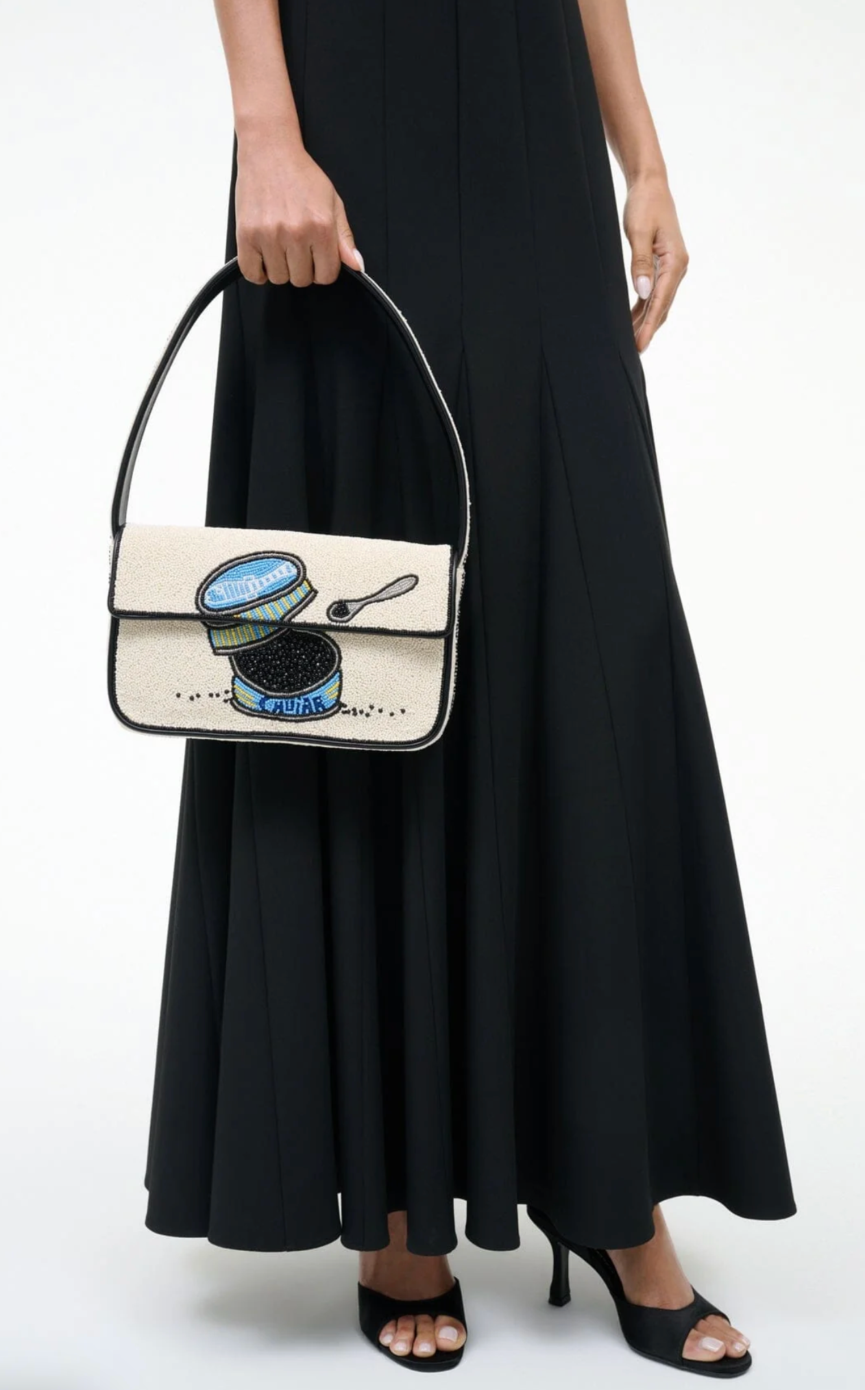 Tommy Beaded Bag in Caviar Dreams-Handbags-Staud-Caviar Dreams-OS-Mercantile Portland