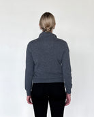 Tranello Cashmere Cardigan in Smog-Clothing-Amina Rubinacci-Smog-38-Mercantile Portland
